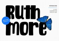 Ruthmore Cute Font - Featured Image