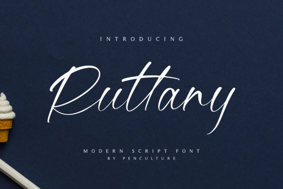 Ruttany Font - Featured Image