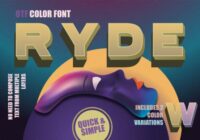 Ryde Font - Featured Image