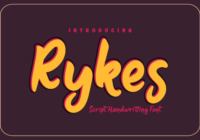 Rykes Font - Featured Image