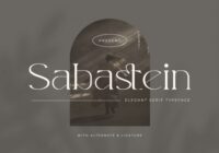 Sabastein Font - Featured Image