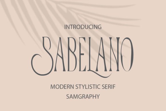 Sabelano Font - Featured Image