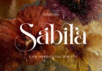 Sabila Font - Featured Image