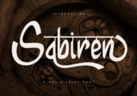 Sabiren Font - Featured Image