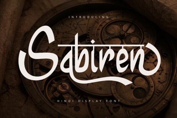 Sabiren Font - Featured Image