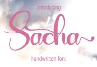 Sacha Font - Featured Image