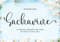 Sacharine Font - Featured Image