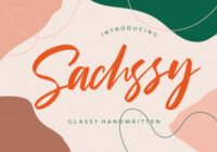 Sachssy Font - Featured Image