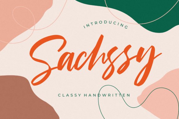 Sachssy Font - Featured Image