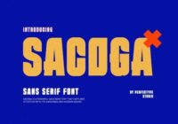 Sacoga Font - Featured Image