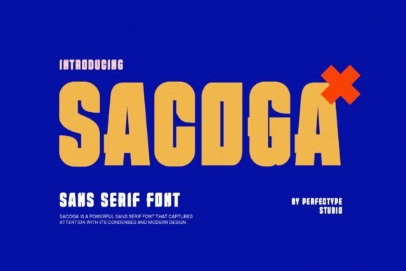 Sacoga Font - Featured Image
