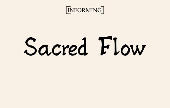Sacred Flow Font - Featured Image