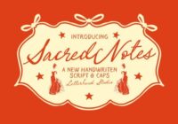 Sacred Notes Duo Font - Featured Image