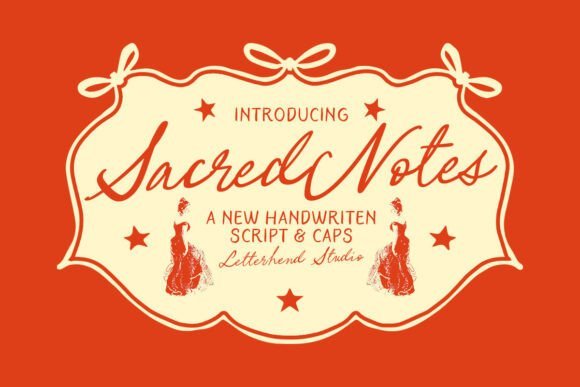 Sacred Notes Duo Font - Featured Image