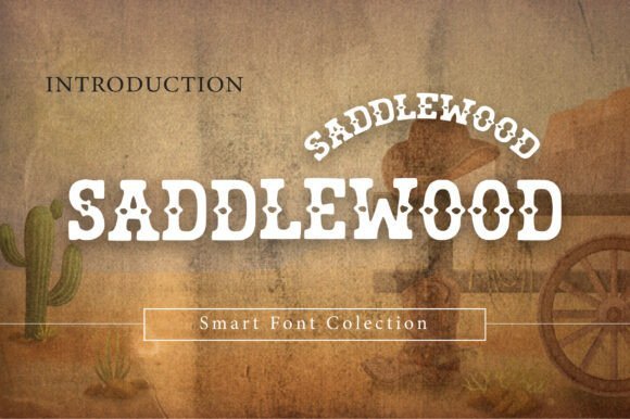 Saddlewood Font - Featured Image