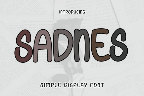 Sadnes Font - Featured Image