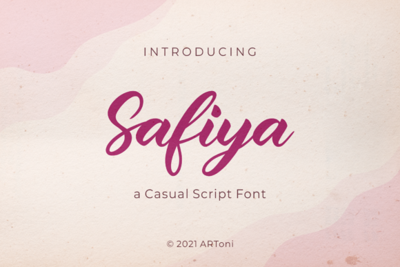Safiya Font - Featured Image