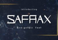 Safrax Font - Featured Image