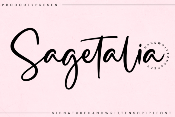 Sagetalia Font - Featured Image