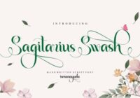 Sagitarius Swash Font - Featured Image