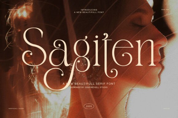 Sagiten Font - Featured Image