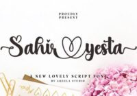 Sahir Yesta Font - Featured Image