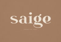 Saige Font - Featured Image
