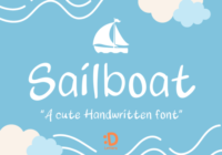 Sailboat Font - Featured Image