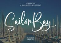 Sailor Bay Font - Featured Image