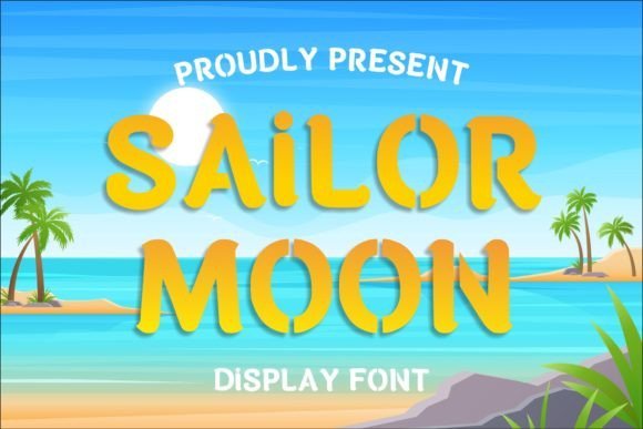 Sailor Moon Font - Featured Image
