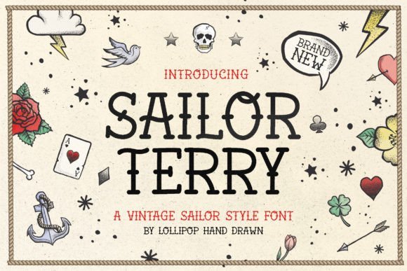 Sailor Terry Font - Featured Image