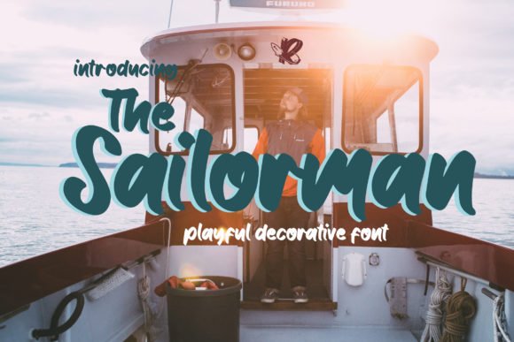 Sailorman Font - Featured Image