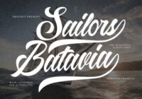 Sailors Batavia Font - Featured Image