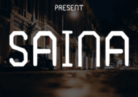 Saina Font - Featured Image