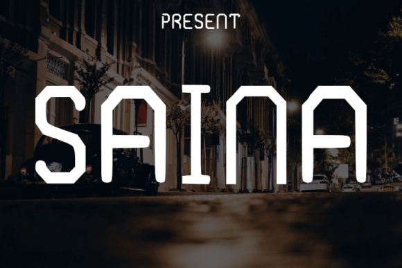 Saina Font - Featured Image