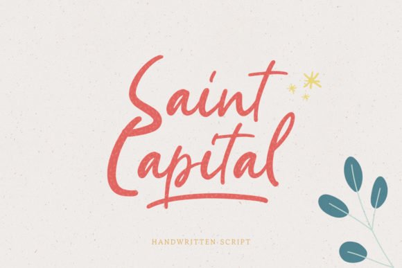Saint Capital Font - Featured Image