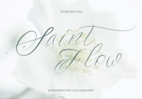 Saint Flow Font - Featured Image