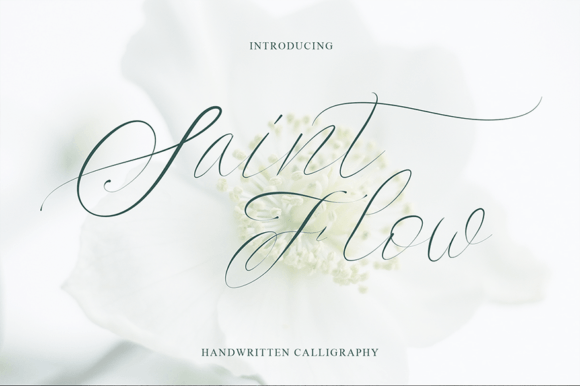 Saint Flow Font - Featured Image