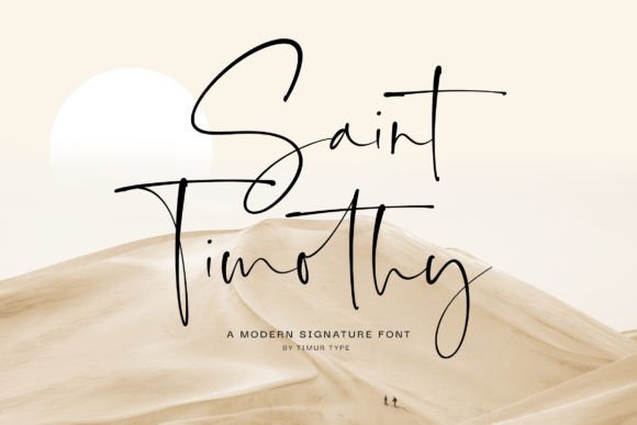 Saint Timothy Font - Featured Image