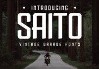 Saito Font - Featured Image