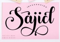 Sajicl Font - Featured Image