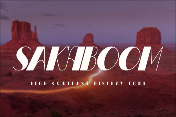 Sakaboom Font - Featured Image