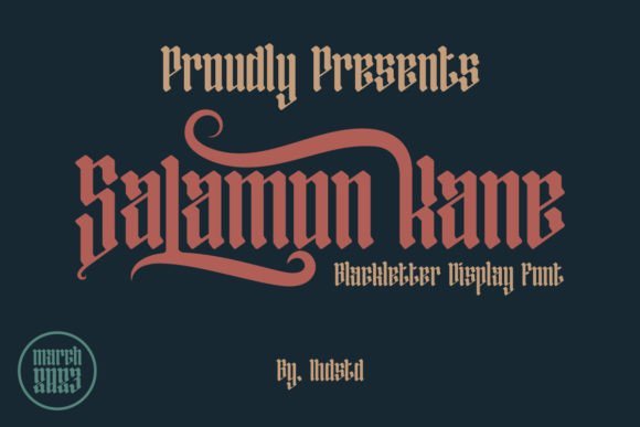 Salamon Kane Font - Featured Image