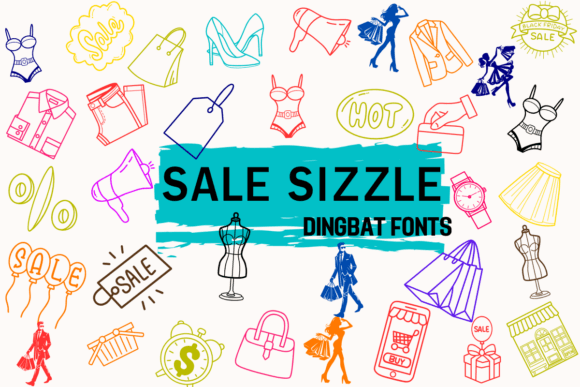 Sale Sizzle Font - Featured Image