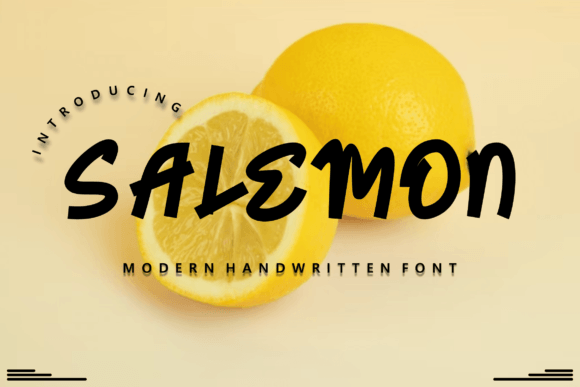Salemon Font - Featured Image