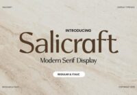 Salicraft Font - Featured Image