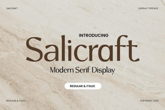 Salicraft Font - Featured Image