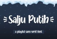 Salju Putih Font - Featured Image