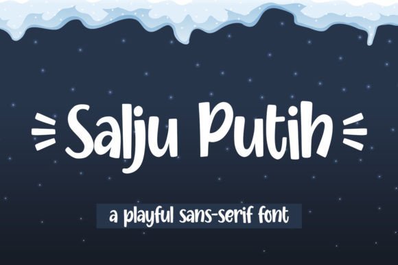 Salju Putih Font - Featured Image