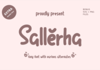 Sallerha Font - Featured Image